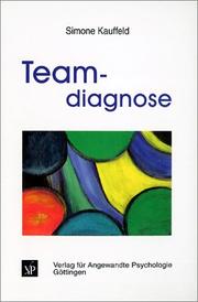 Cover of: Teamdiagnose.