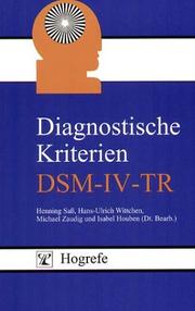 Cover of: Diagnostische Kriterien (DSM-IV-TR). Szenarien des Nord- Süd- Konflikts.