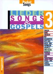 Cover of: Lieder, Songs und Gospels, Tl.3