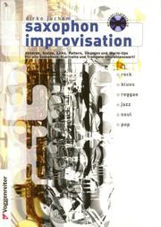 Cover of: Saxophon Improvisation. Inkl. CD.