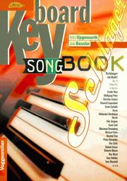 Cover of: Keyboard Songbook Schlager. Über 40 Schlager- Hits für Keyboard. by Jeromy Bessler, Norbert Opgenoorth