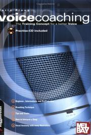 Cover of: Voicecoaching (engl.). The Training Concept for a better Voice