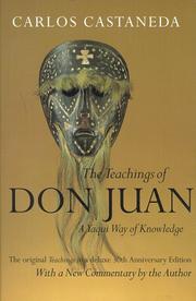 Cover of: The teachings of Don Juan by Carlos Castaneda