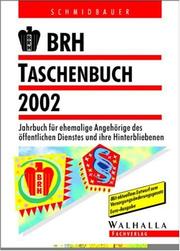 Cover of: BRH- Taschenbuch 2002. by Wilhelm Schmidbauer, Nicole Banten