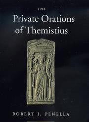 Cover of: The private orations of Themistius