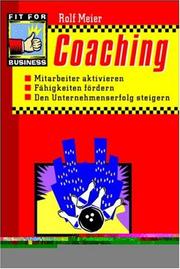 Cover of: Coaching.