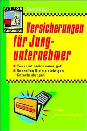 Cover of: Versicherungen für Jungunternehmer.