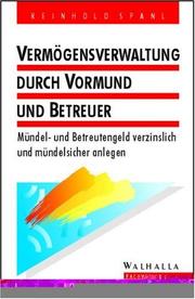 Cover of: Vermögensverwaltung durch Vormund und Betreuer.