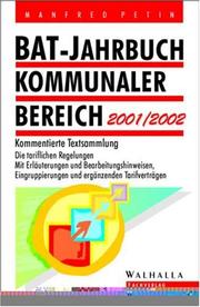 Cover of: BAT-Jahrbuch 2001/2002, Kommunaler Bereich