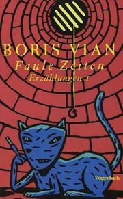 Cover of: Faule Zeiten.