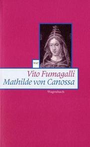 Cover of: Mathilde von Canossa.