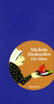 Cover of: Die Bitte.