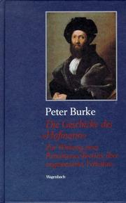 Cover of: Die Geschicke des 'Hofmann'. by Peter Burke