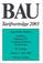 Cover of: Bau-Tarifverträge 2003.Angestellte/Poliere.