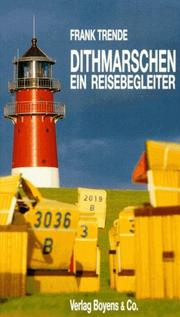 Cover of: Dithmarschen Ein Reisebegleiter