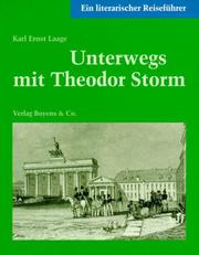 Cover of: Unterwegs mit Theodor Storm.