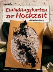 Cover of: Einladungskarten zur Hochzeit