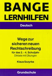 Cover of: Diktate für das 2. - 4. Schuljahr. Mit vielen Übungen.