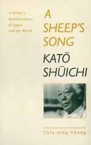 Cover of: A sheep's song: a writer's reminiscences of Japan and the world