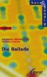 Cover of: Die Ballade.