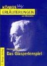 Cover of: Das Glasperlenspiel. Erläuterungen und Materialien. by Hermann Hesse, Maria-Felicitas Herforth