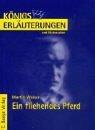 Cover of: Ein fliehendes Pferd. Erläuterungen und Materialien.