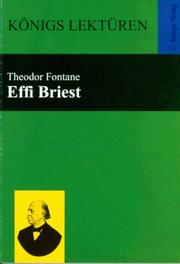Cover of: Effi Briest. Textausgabe. by Theodor Fontane