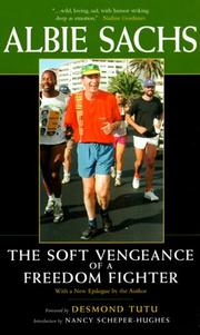 Cover of: The Soft Vengeance of a Freedom Fighter, New Edition by Sachs, Albie