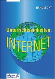 Cover of: Unterrichtseinheiten by Hans Jecht