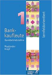 Cover of: Bankkaufleute 1. Bankbetriebslehre. (Lernmaterialien)