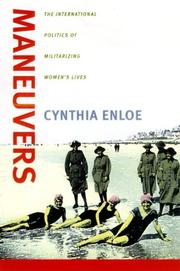 Cover of: Maneuvers by Cynthia Enloe