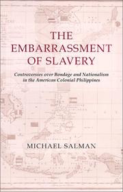 Cover of: The embarrassment of slavery by Michael Salman