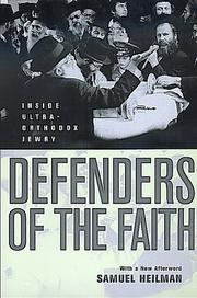 Cover of: Defenders of the Faith: Inside Ultra-Orthodox Jewry