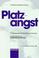 Cover of: Platzangst