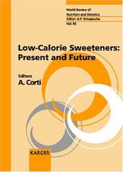 Cover of: Low-Calorie Sweeteners | Antonietta Corti