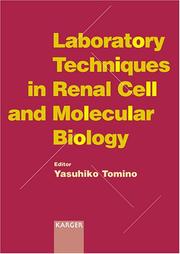 Cover of: Laboratory Techniques In Renal Cell And Molecular Biology