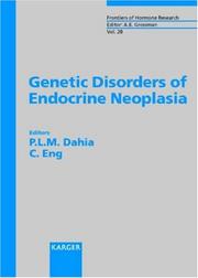 Genetic disorders of endocrine neoplasia