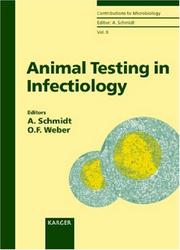Cover of: Animal Testing in Infectiology (Contributions to Microbiology, Vol. 9)