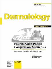 Cover of: Asian Pacific Congress on Antisepsis: 4th Congress, Vancouver, July 2001 by M Kobayashi, M Kobayashi