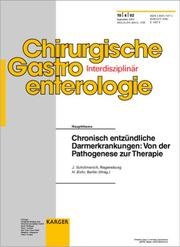 Chronisch-entzündliche Darmerkrankungen by H. Buhr