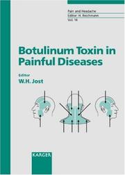 Cover of: Botulinum Toxin in Painful Diseases (Pain and Headache) by W. H. Jost, W. H. Jost