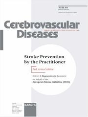 Cover of: Stroke Prevention by the Practitioner (Cerebrovascular Diseases) by Julien Bogousslavsky