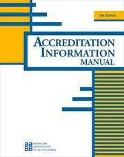 Cover of: Accreditation Information Manual Aim | 