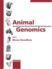 Cover of: Animal Genomics: Reprint of Cytogenetic and Genome Research 2003 (Cytogenetic & Genome Research)