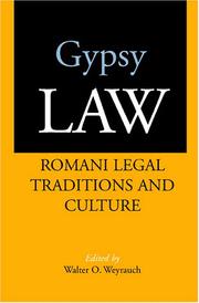 Cover of: Gypsy Law: Romani Legal Traditions and Culture