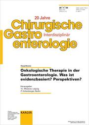 Cover of: Was ist evidenzbasiert? Perspektiven? Spezialheft Chirurgische Gastroenterologie 2004: Was ist evidenzbasiert? Perspektiven? Spezialheft Chirurgische Gastroenterologie ... 2004 (Chirurgische Gastroenterologie)