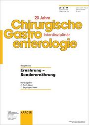 Cover of: Ernahrung - Sondenernahrung