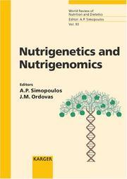Cover of: Nutrigenetics And Nutrigenomics (World Review of Nutrition and Dietetics) by 