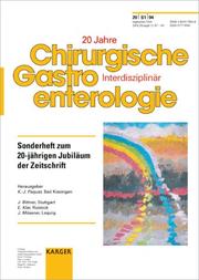 Cover of: 20 Jahre Chirurgische Gastroenterologie Interdisziplinar