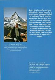 Cover of: The Alpine Diet - Healthy Lifestyle by D. Seld, D. Seld